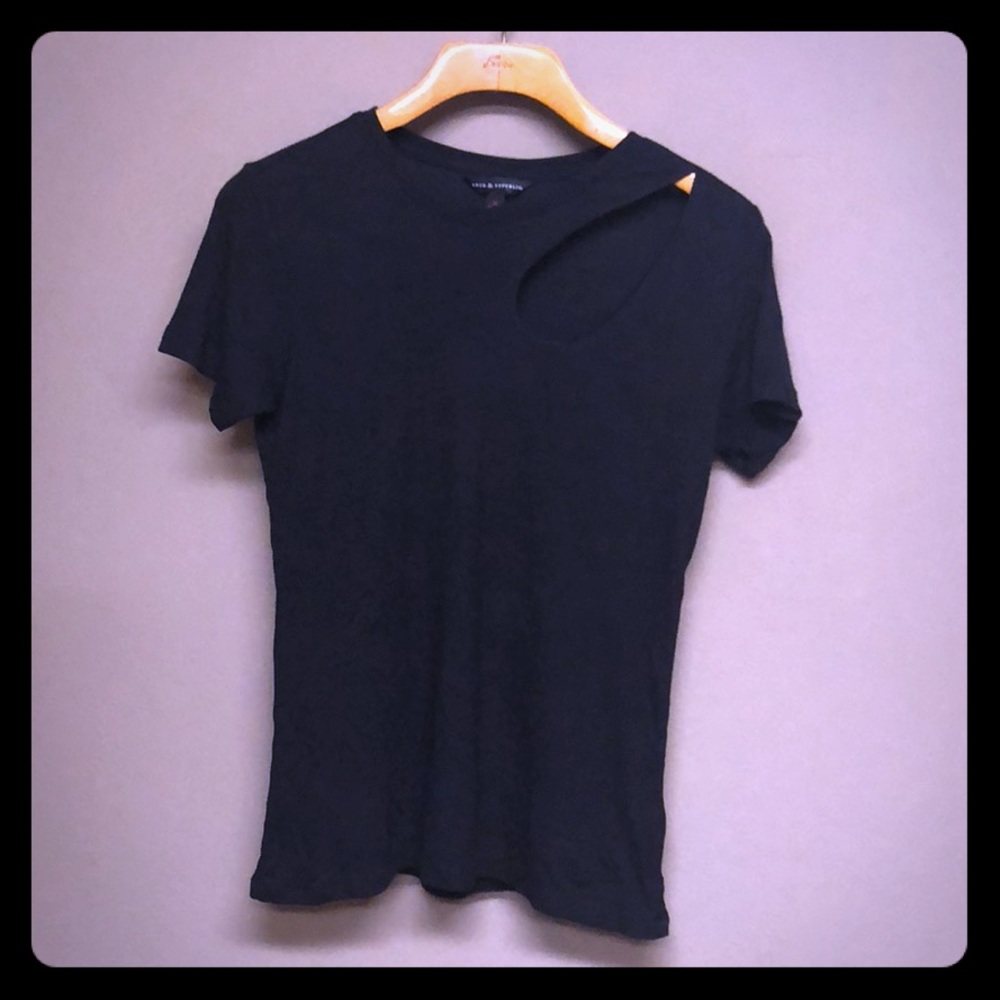Rockin republic ribbed black T-shirt